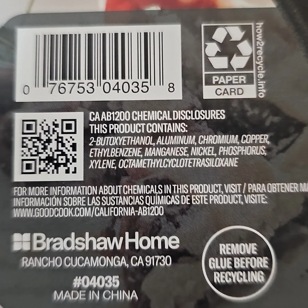 NWT GoodCook Non-Stick Pie Pan Dishwasher Safe 9 inches